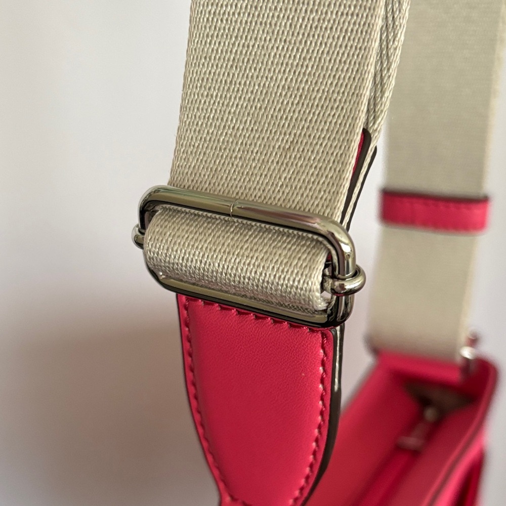 ☀️Michael Michael Kors Jet Set small Travel Crossbody Bag Hibiscus With Dust Bag - Picture 11 of 12